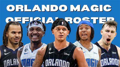 Players on the 2018 orlando magic roster